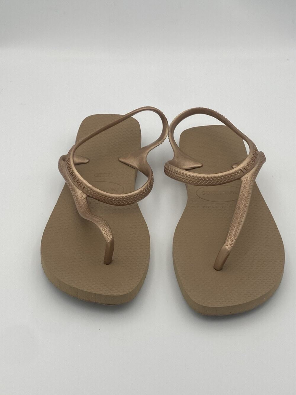 Women Flip Flop Sandals Havaianas Ankle Straps Size W 9/10 NWOT